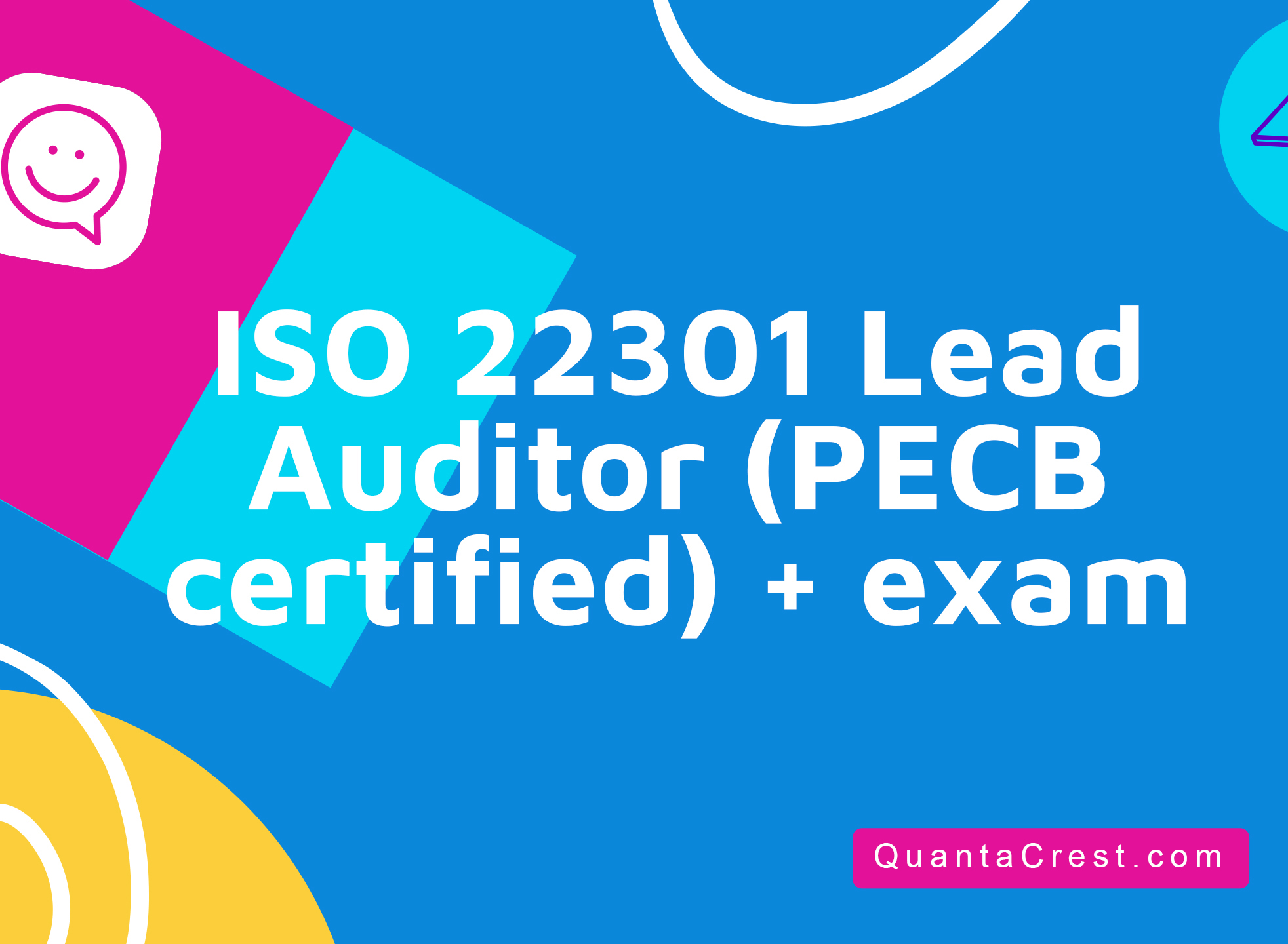 ISO 22301 Lead Auditor (PECB certified) + exam